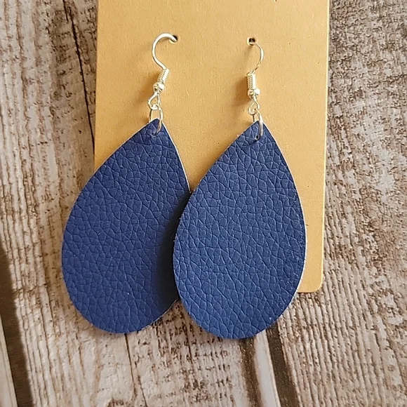 Handmade Faux Leather Earrings Bundle - Picture 8 of 14